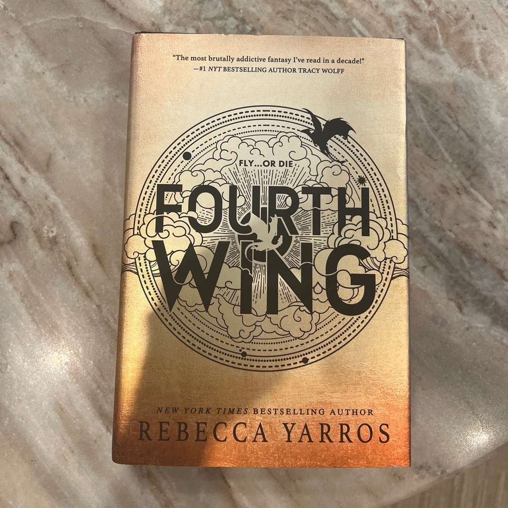 Fourth Wing by Rebecca Yarros - Hardcover Book